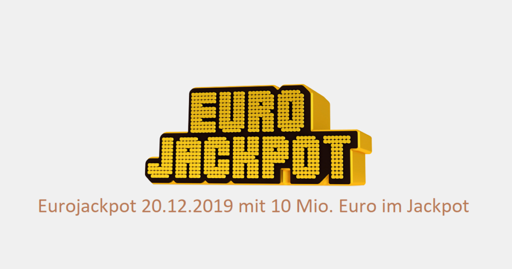Eurojackpot 20.12.2019